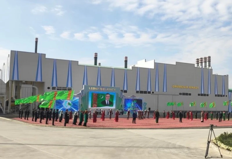 Сделано в Туркменистане В Лебапе открылся новый керамический завод